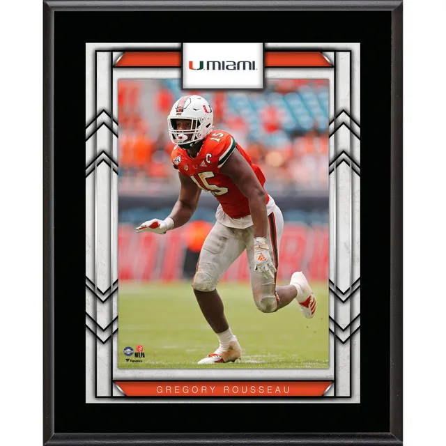 Lids Ed Reed Miami Hurricanes Fanatics Authentic Framed 15 x 17