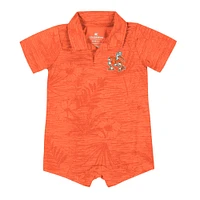 Infant Colosseum  Orange Miami Hurricanes Fern Romper