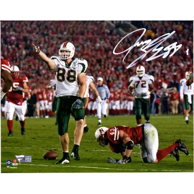 Lids Jaelan Phillips Miami Dolphins Autographed Fanatics Authentic 8 x 10  Pass Rush Photograph