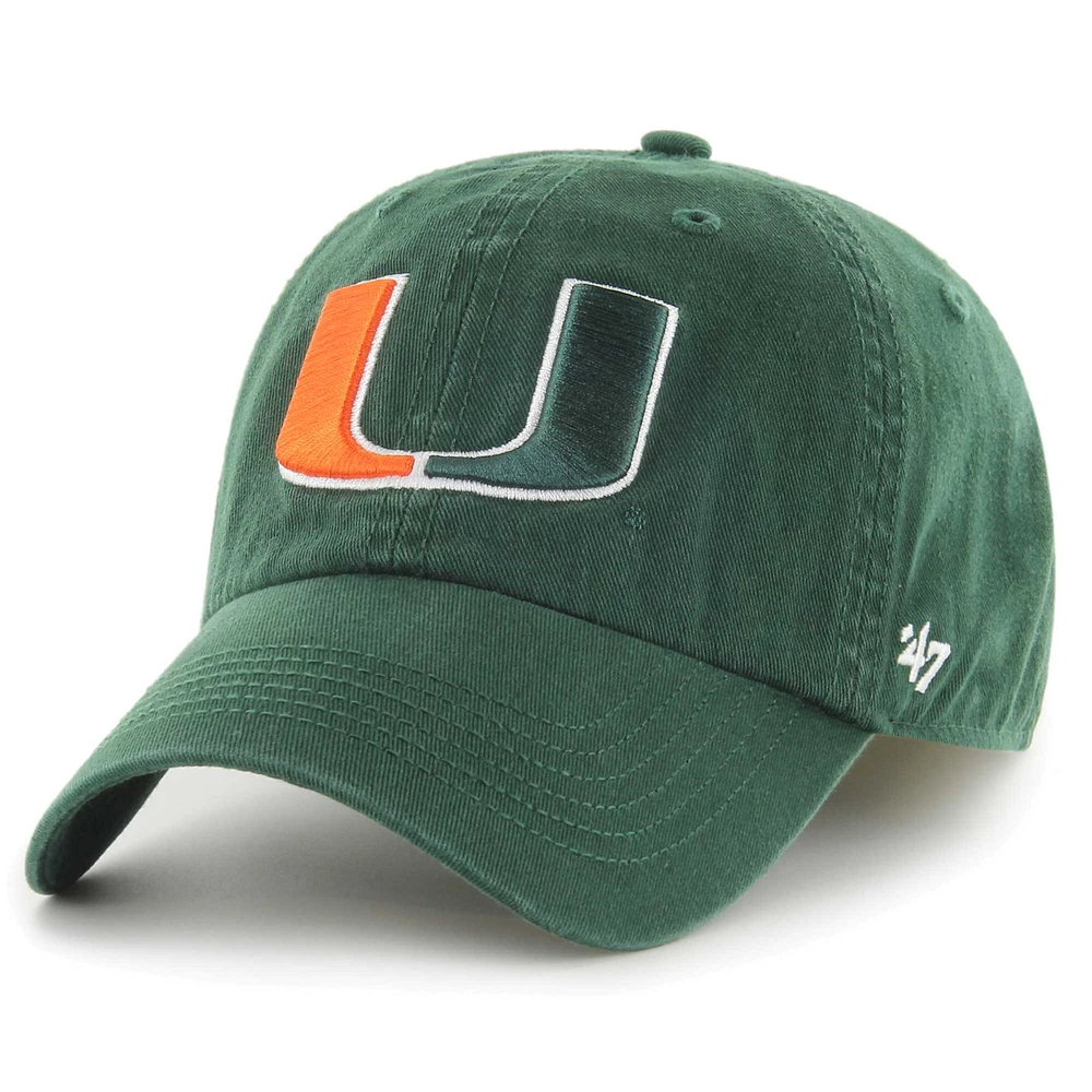 Casquette ajustée pour homme '47 Green Miami Hurricanes Franchise