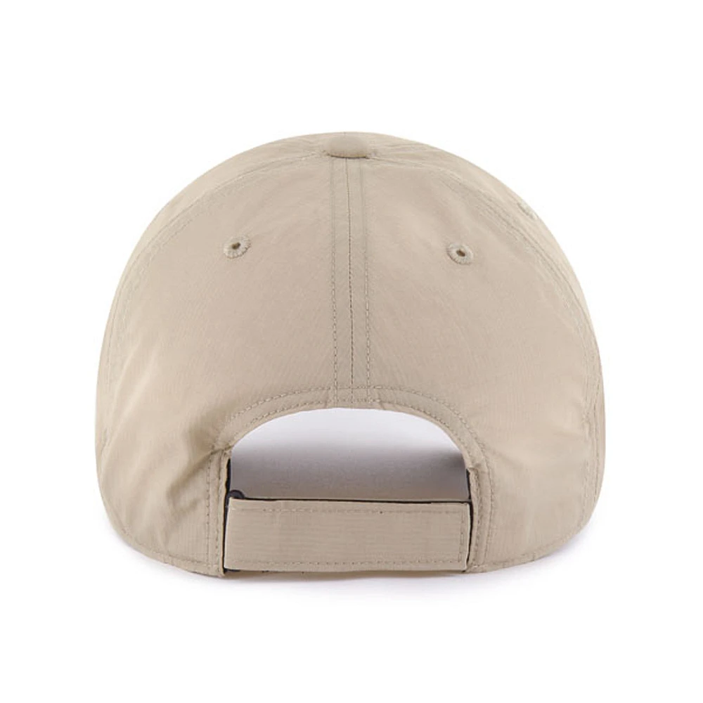 Casquette ajustable kaki Miami Hurricanes Clean Up brrr° pour homme, modèle 47