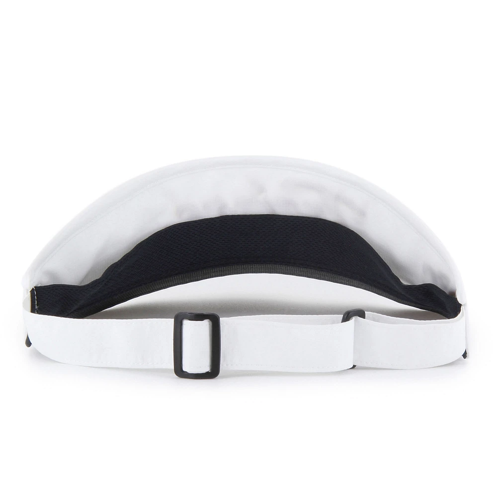 Men's '47 White Miami Hurricanes Melbourne brrr° Adjustable Visor