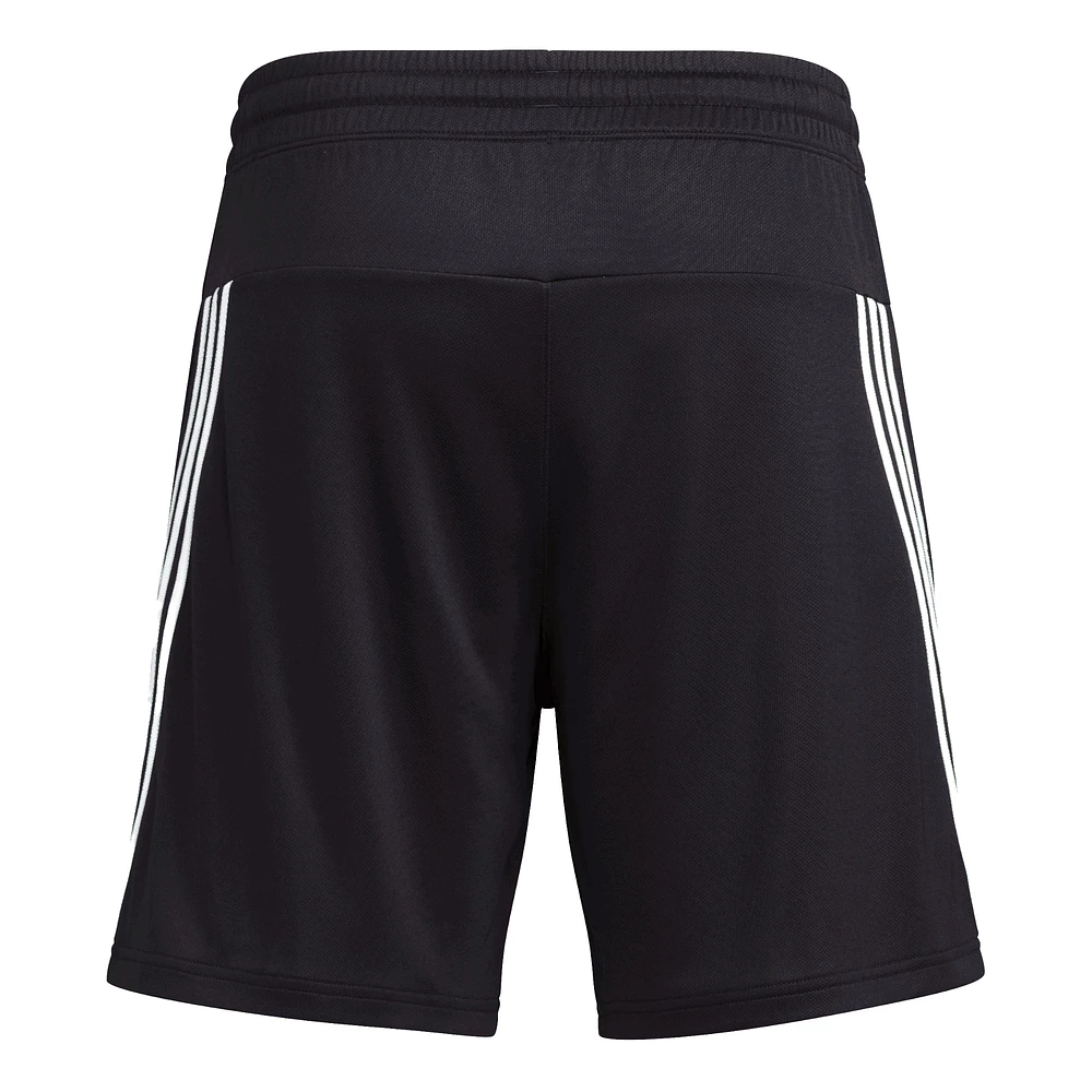 Men's adidas Black Miami Hurricanes AEROREADY 7" Shorts