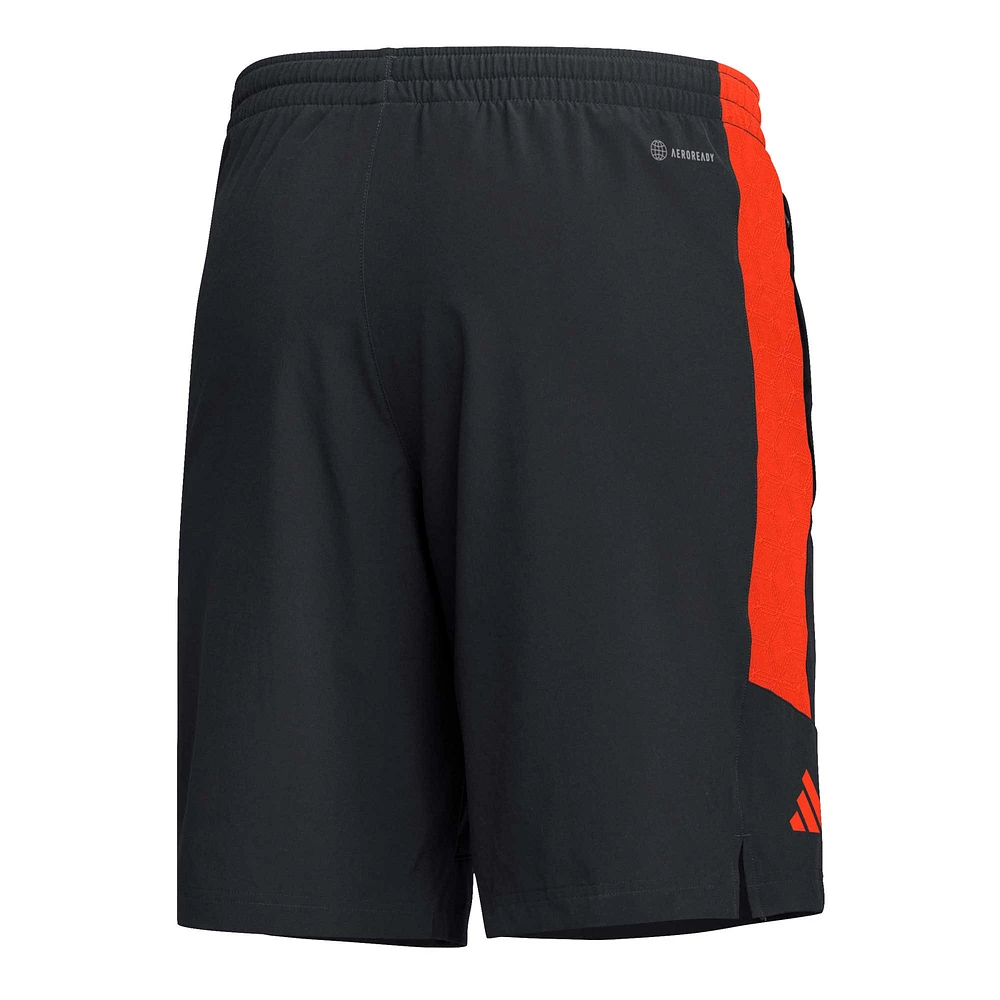 Short AEROREADY Miami Hurricanes adidas noir pour homme