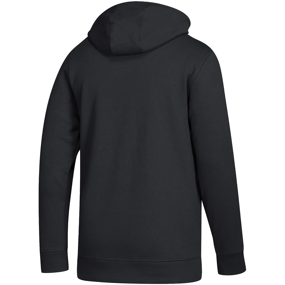 Sweat à capuche adidas Miami Hurricanes Night Strategy Game pour hommes, noir
