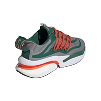 Chaussures adidas vert/orange Miami Hurricanes Alphaboost V1 Sustainable BOOST pour hommes