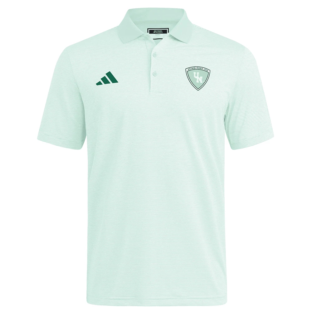 Men's adidas Green Miami Hurricanes Ultimate 365 Polo