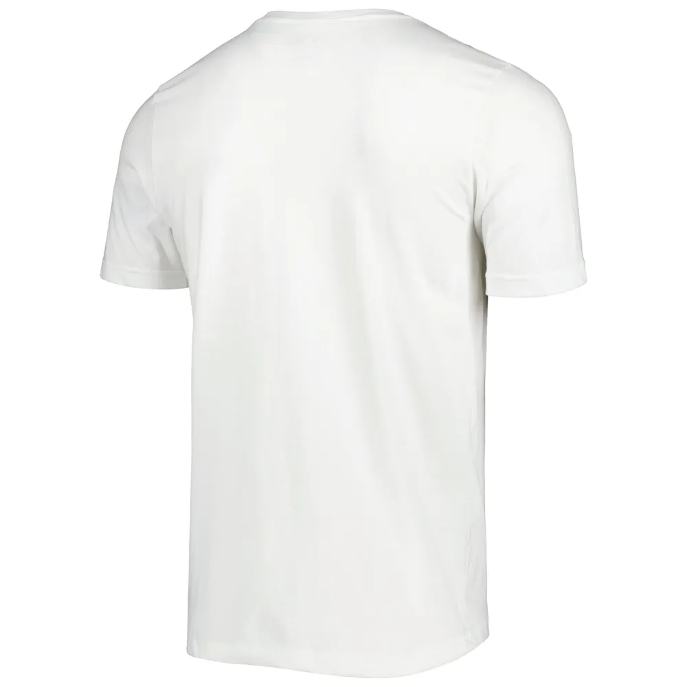 T-shirt adidas Miami Hurricanes Pride Fresh pour homme, blanc