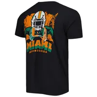 T-shirt Miami Hurricanes Hyperlocal noir pour homme