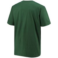 Men's Champion Green Miami Hurricanes Big & Tall Arch Over Wordmark T-Shirt