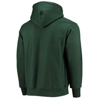 Men's Champion Green Miami Hurricanes Vault Logo Reverse Weave Pullover Hoodie