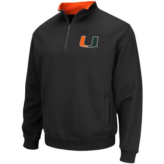 Veste Colosseum Miami Hurricanes Tortugas Logo Quarter-Zip pour homme