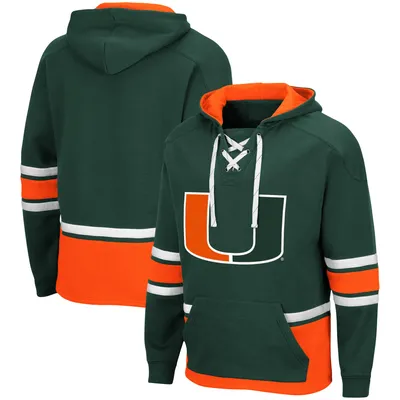 Miami Hurricanes Colosseum Lace Up 3.0 Pullover Hoodie