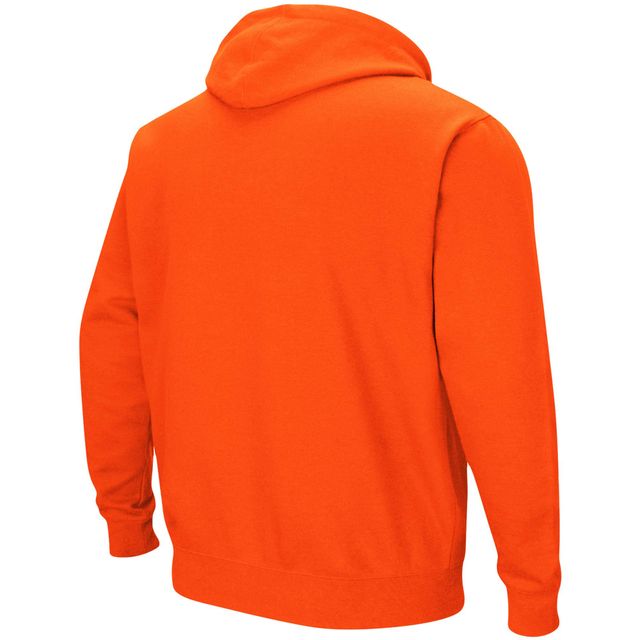 Sweat à capuche Colosseum Orange Miami Hurricanes Arch & Logo 3.0 pour homme