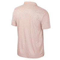 Men's Colosseum Orange Miami Hurricanes Big & Tall Marty Rival Polo