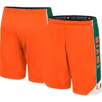 Short Colosseum Miami Hurricanes Haller pour homme orange