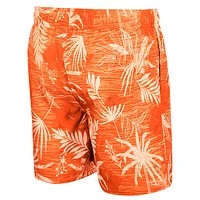 Men's Colosseum Orange Miami Hurricanes What Else is New Swim Shorts