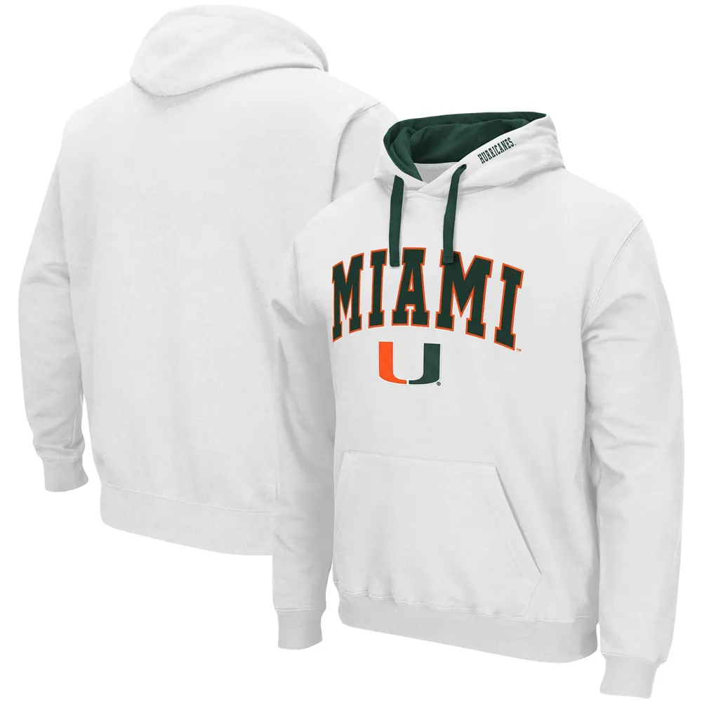 Women's Colosseum Orange Miami Hurricanes Tunic Pullover Hoodie