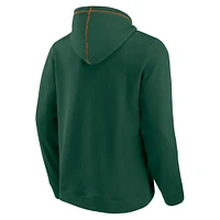 Men's Fanatics Green Miami Hurricanes Toppler Fleece Pullover Hoodie