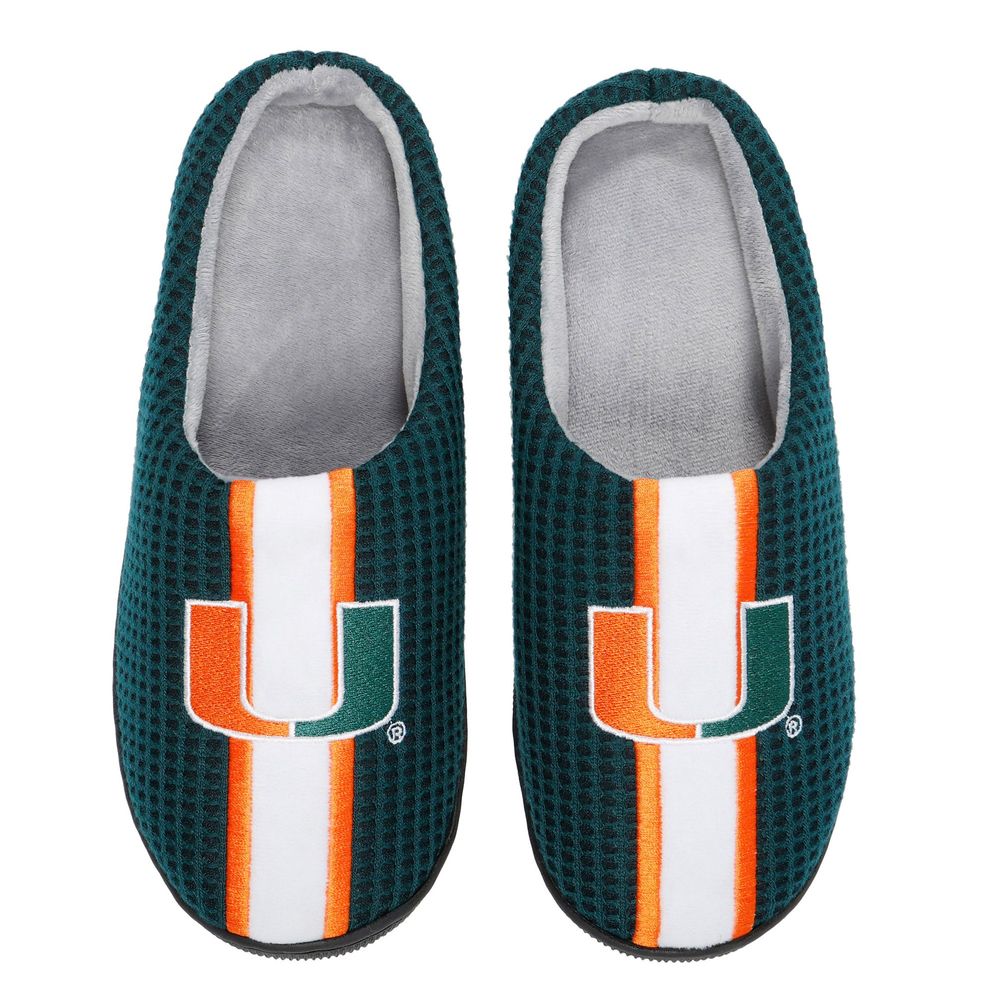 miami hurricanes men's slides