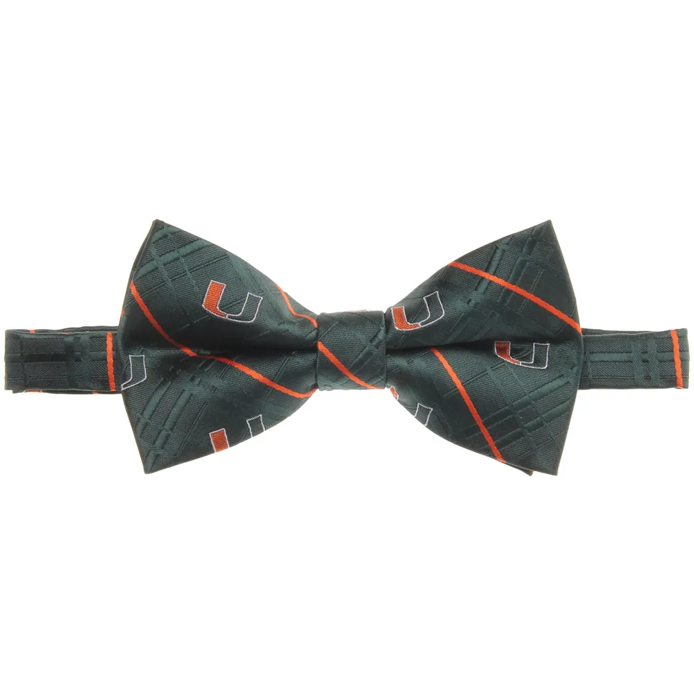 Nœud Papillon Oxford Homme Vert Miami Hurricanes