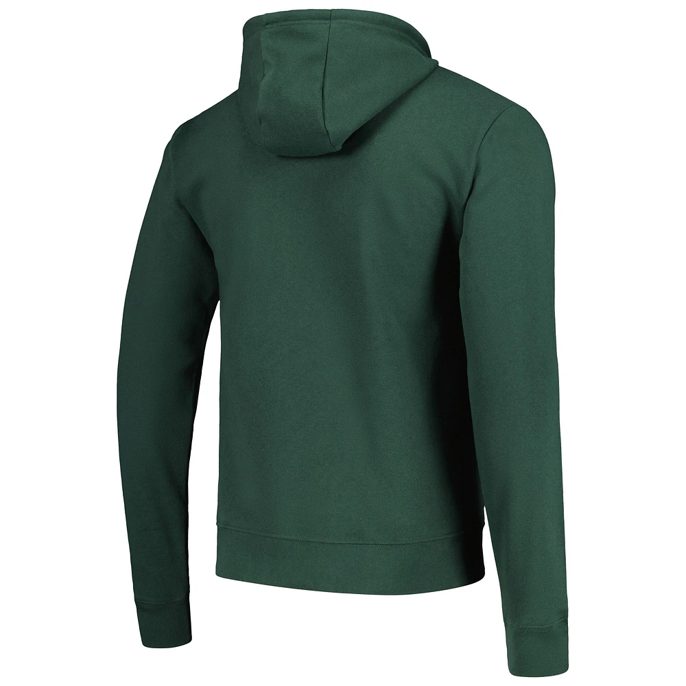 Sweat à capuche Bendy Arch Essential pour hommes, League Collegiate Wear, vert, Miami Hurricanes