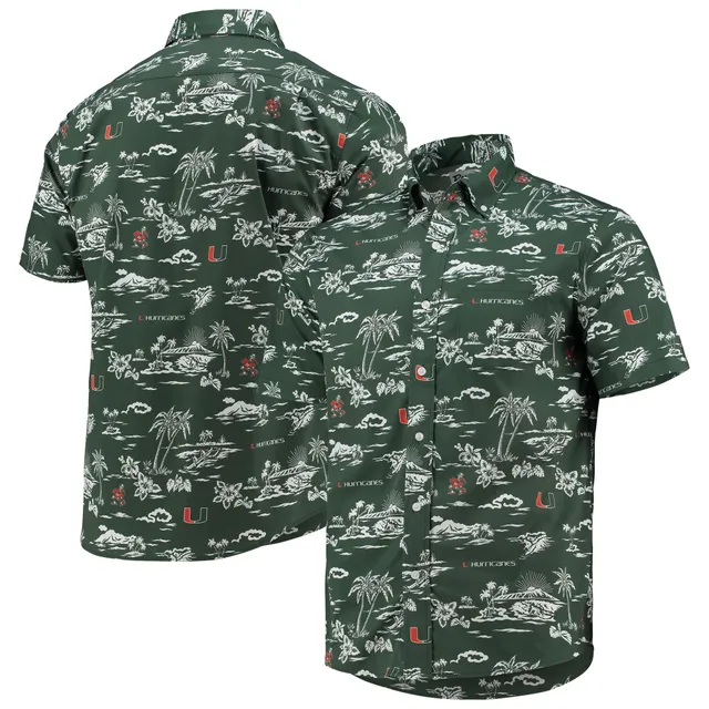 Men's Chicago Cubs Reyn Spooner Navy Vintage Short Sleeve Button-Up Shirt
