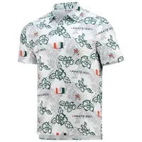 RYN MIAMI WHITE NCAA PERFORMANCE POLO AJOUTE POLMEN