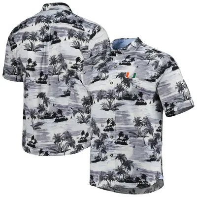Lids Seattle Mariners Tommy Bahama Tropical Horizons Button-Up Shirt - Aqua