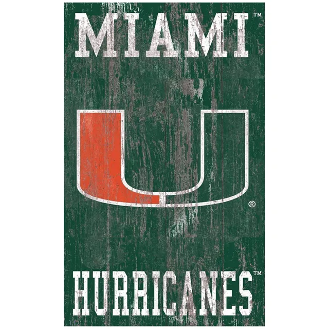 Miami Marlins 24 Heritage Logo Round Sign