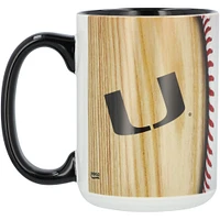 Miami Hurricanes 15oz. Baseball Mug