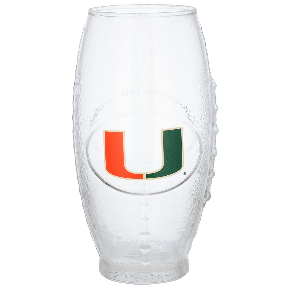 Ouragans de Miami 23oz. Verre de football