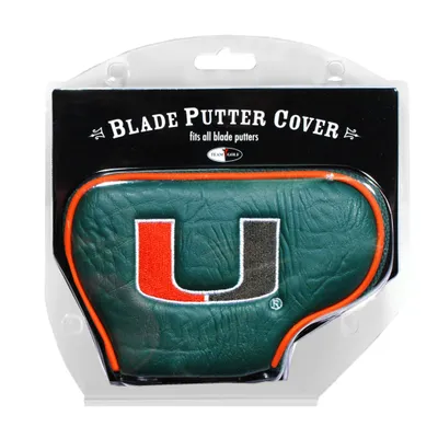 Miami Hurricanes Blade Putter Cover