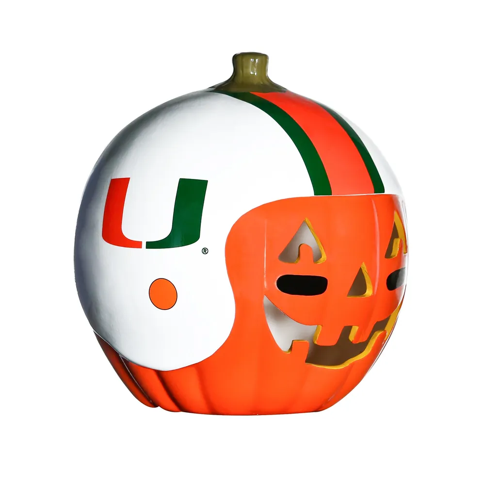 Miami Dolphins Ceramic Pumpkin Helmet