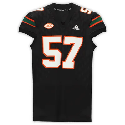 Maryland Terrapins Team-Issued #96 White Jersey with ACC Patch