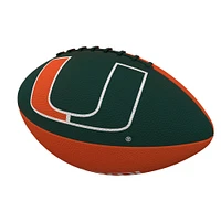 Miami Hurricanes Pinwheel Logo Junior Football