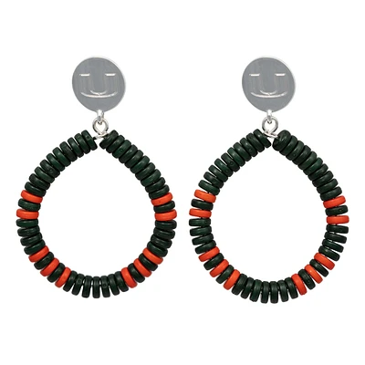 Boucles d'oreilles Raya des Hurricanes de Miami