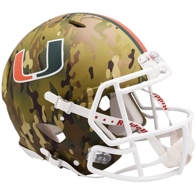 Michael Irvin Miami Hurricanes Fanatics Authentic Autographed Riddell Eclipse Speed Mini Helmet