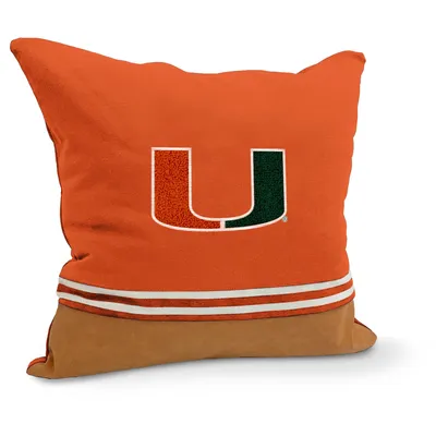 Miami Hurricanes Varsity Decorative Throw Pillow