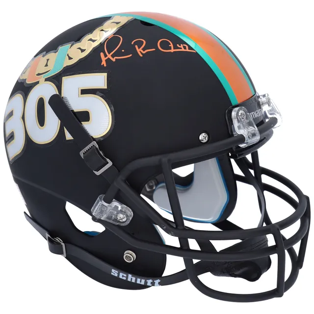 Miami Hurricanes Schutt Tradition Mini Helmet