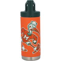 Orange Miami Hurricanes 16oz. Bottle