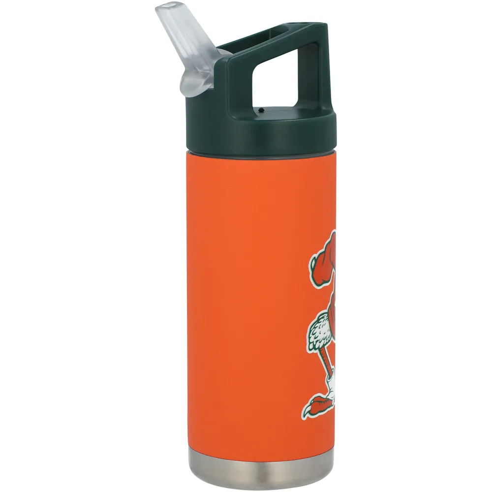 Orange Miami Hurricanes 16 oz. Bouteille