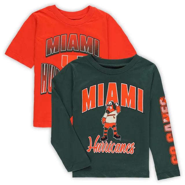 Youth Tyreek Hill Orange Miami Dolphins Mainliner Player Name & Number T- Shirt