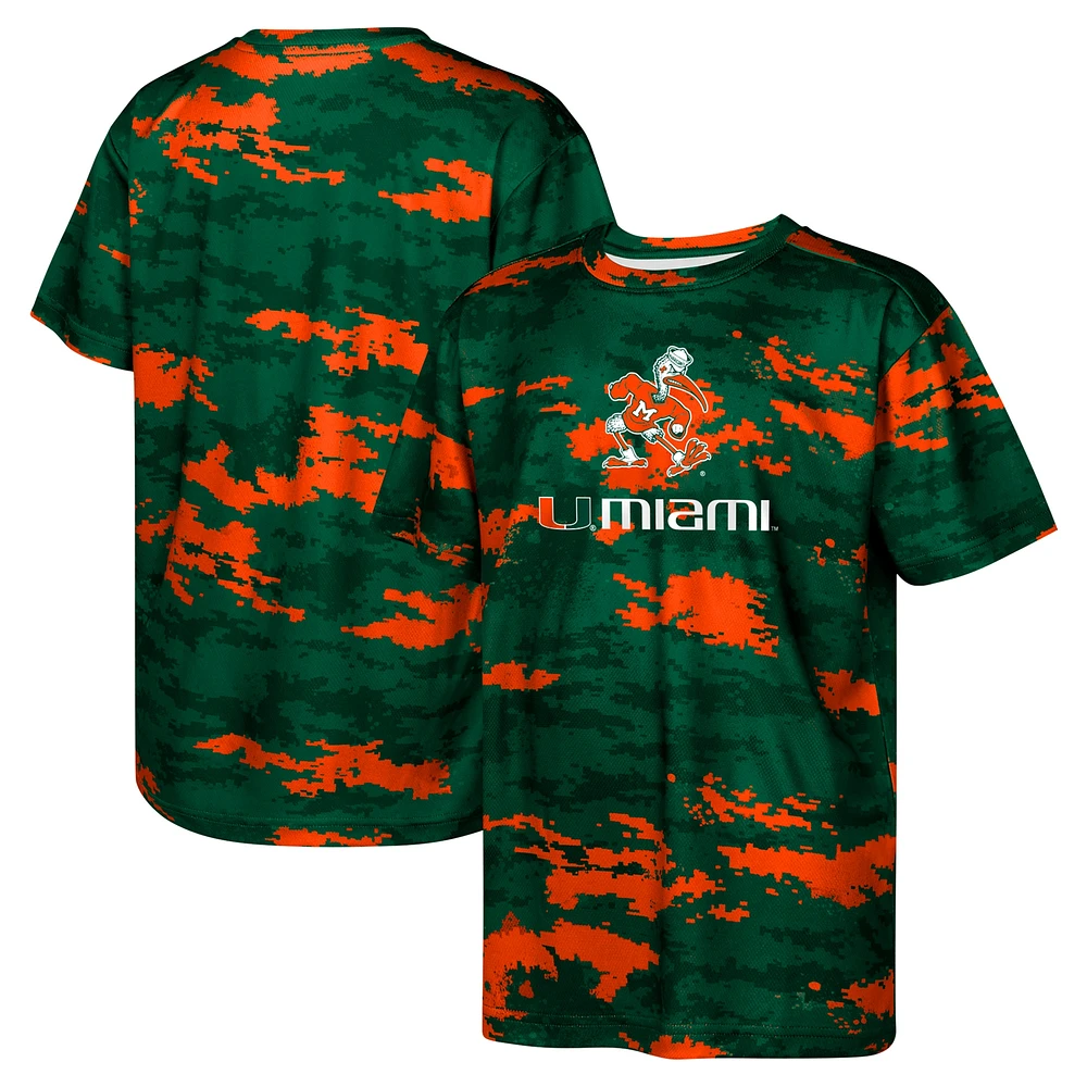 Preschool Green Miami Hurricanes Scrimmage T-Shirt