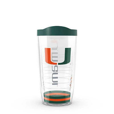 Tervis Miami Hurricanes 16oz. Gobelet de voyage classique arctique