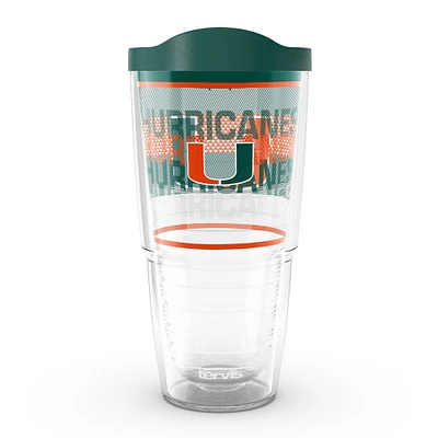 Tervis Miami Hurricanes 24oz. Gobelet classique concurrent