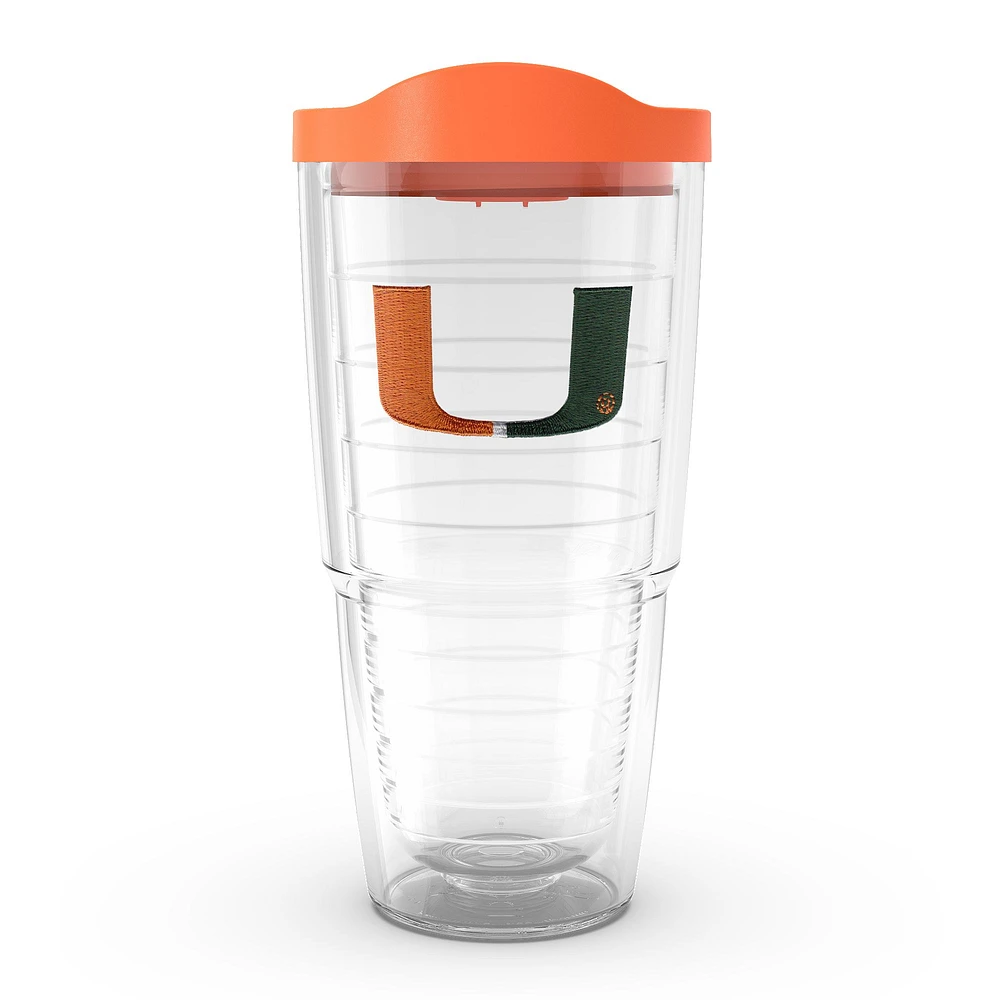 Tervis Miami Hurricanes 24oz. Emblem Classic Tumbler