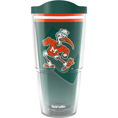 Tervis Miami Hurricanes 24oz. Gobelet classique Forever Fan