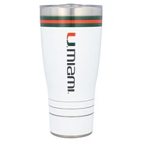 Tervis Miami Hurricanes 30oz. Gobelet en acier inoxydable arctique