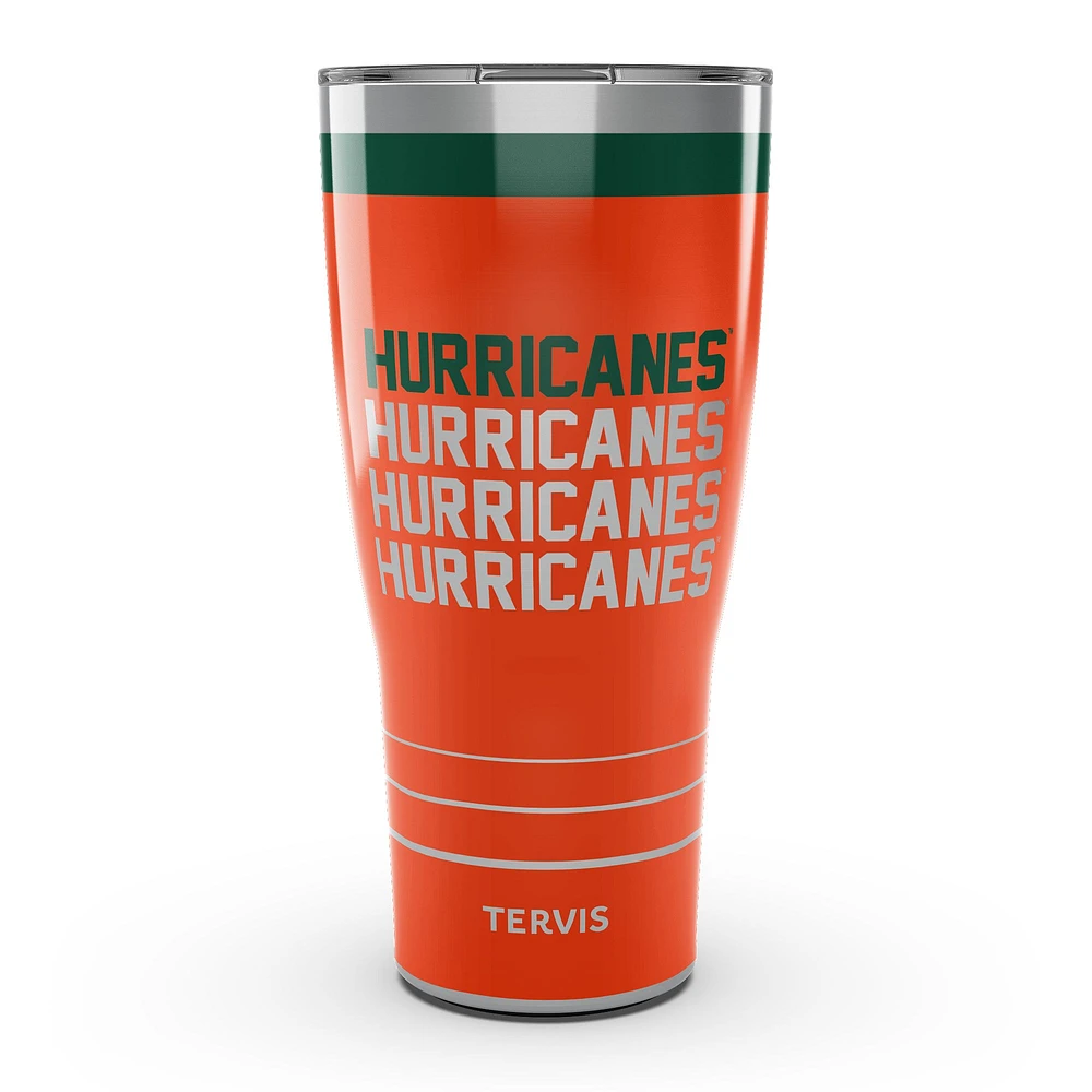 Tervis Miami Hurricanes 30oz. Gobelet en acier inoxydable Reverb